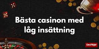 Minsta insättning casino Fördelar och bästa alternativen