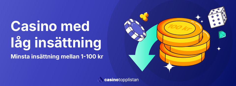 Minsta insättning casino Fördelar och bästa alternativen